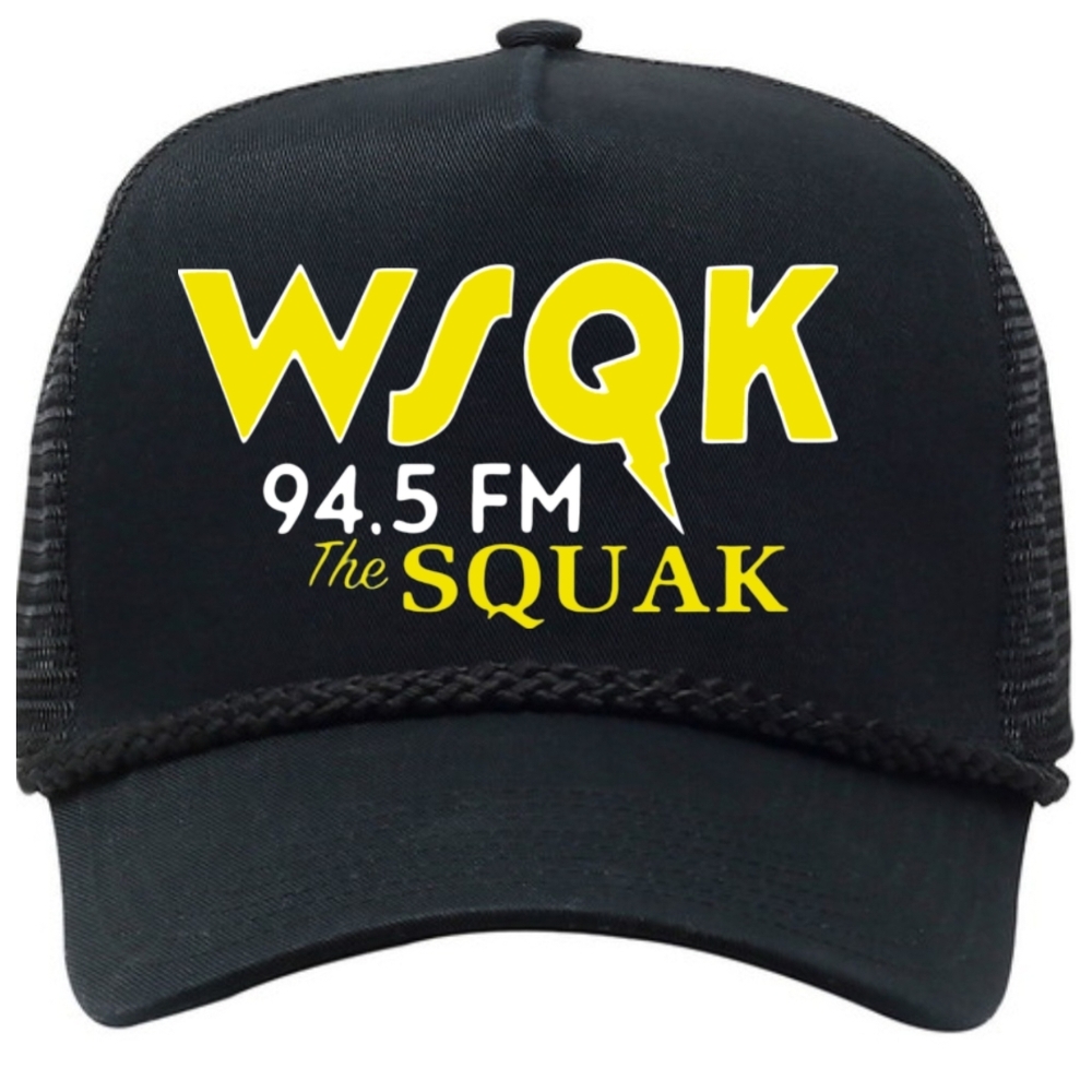 WSQK 94.5 The Squak  Trucker Hat Stranger Things